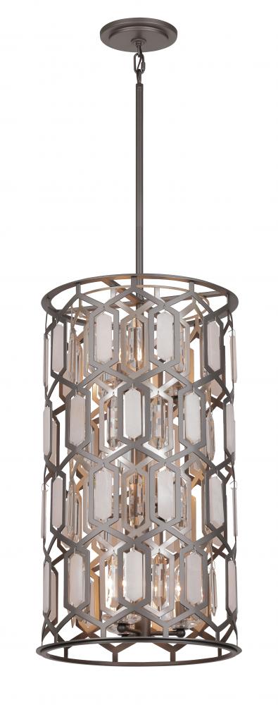 Hexly - 9 Light Foyer Pendant