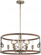 Minka-Lavery 2696-115 - Yorkville - 6 Light Pendant, a Robin Baron Design