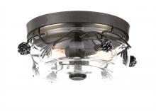 Minka-Lavery 2759-694 - Ponderosa Ridge - 2 Light Flush Mount