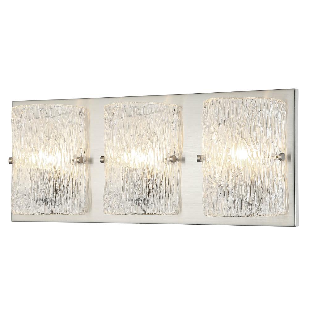 Morgan 3 Light Bath - Brushed Nickel