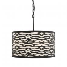 Varaluz 348P05CB - Kato 5 Light Pendant - Carbon Black