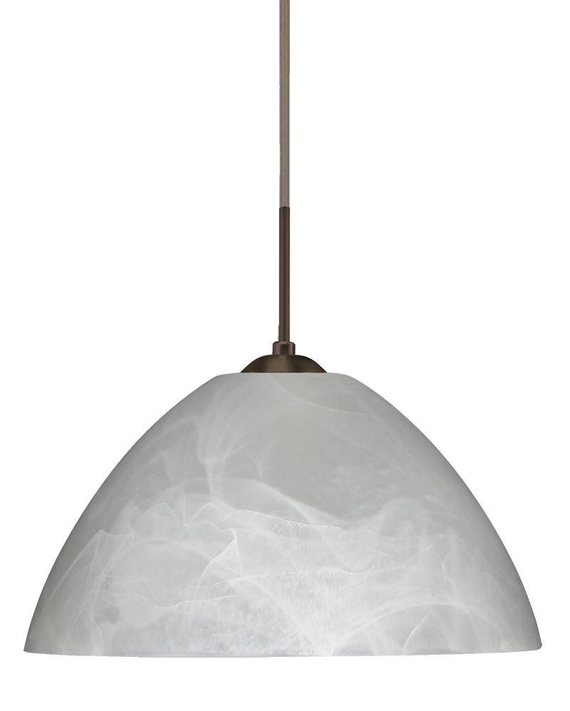 Besa Tessa Pendant Bronze Marble 1x75W Medium Base