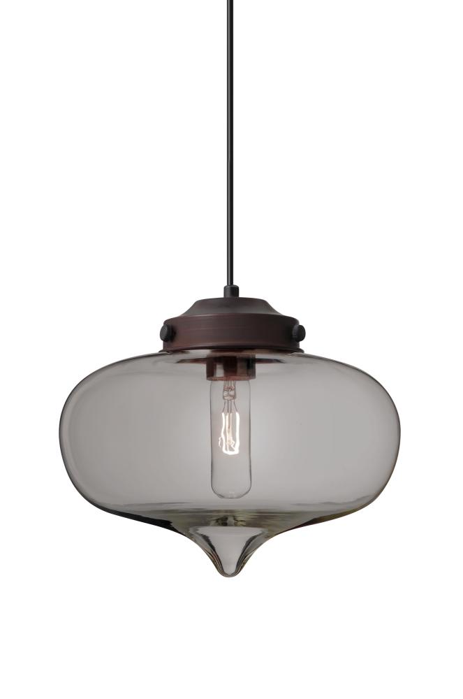 Besa Mira Pendant Bronze Smoke 1x60W T10