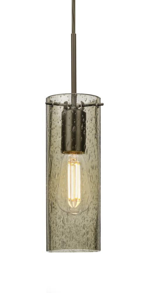 Besa, Juni 10 Cord Pendant, Latte Bubble, Bronze, 1x4W LED Filament