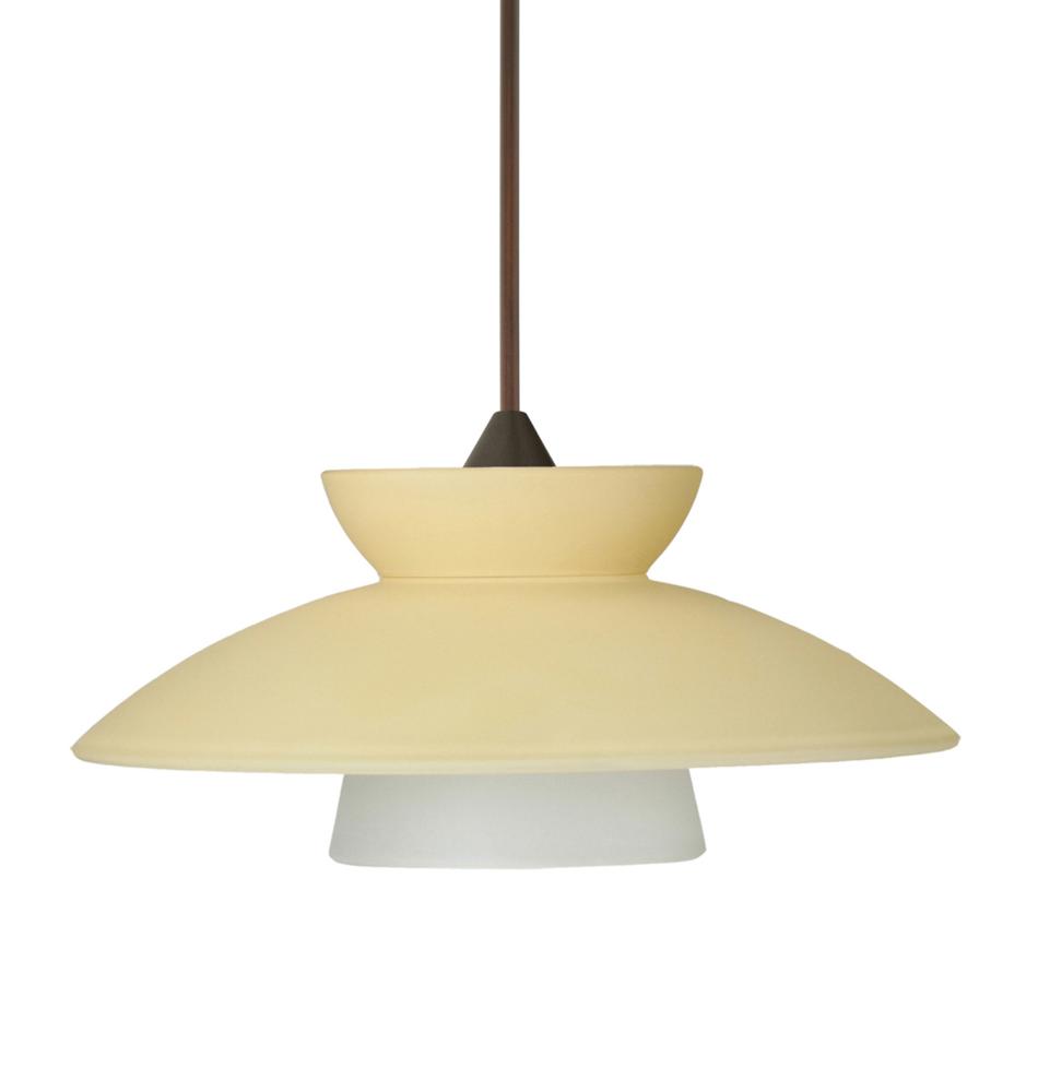 Besa Pendant Trilo 7 Bronze Champagne 1x5W LED