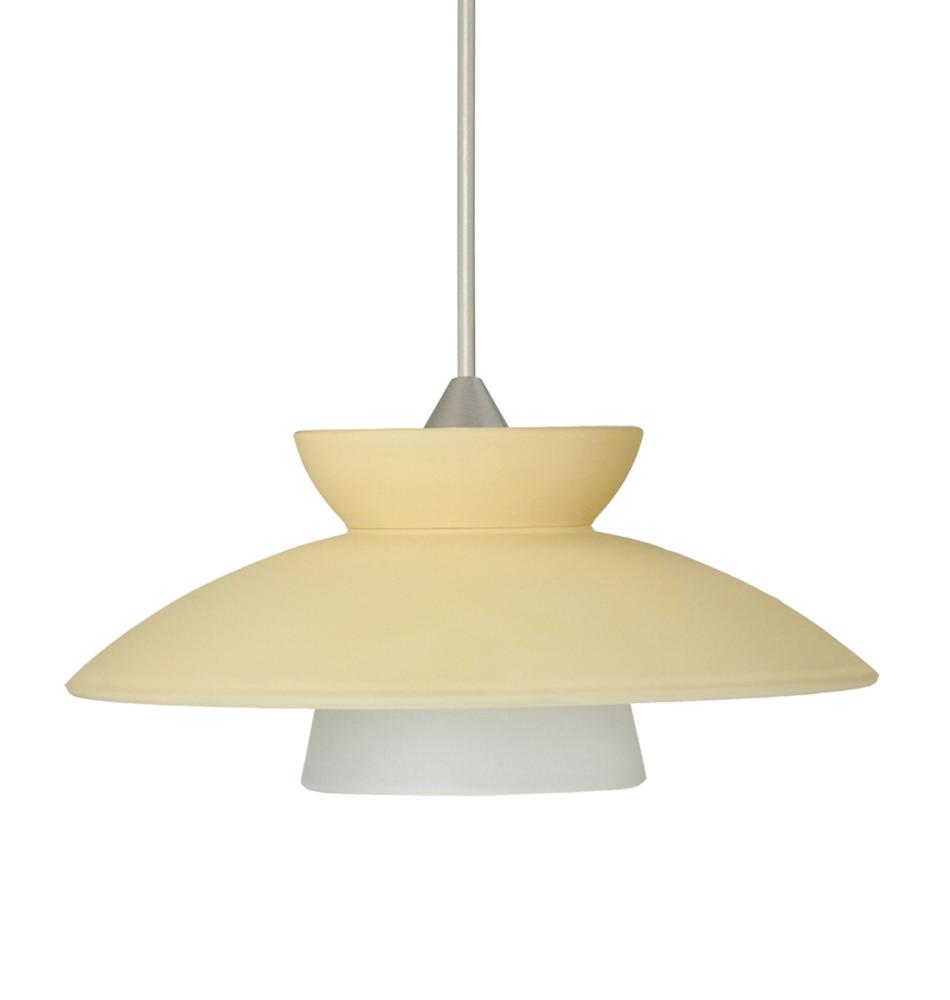 Besa Pendant Trilo 7 Satin Nickel Champagne 1x50W Halogen