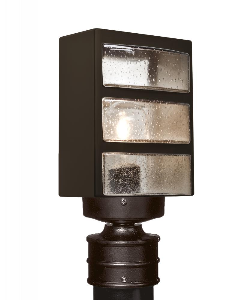 Costaluz, 3513 Series Wall Sconce, Black/Smoke Bubble,  Finish, 1x75W Incandescent