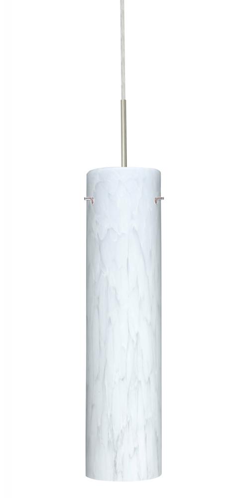 Besa Pendant For Multiport Canopy Stilo 16 Satin Nickel Carrera 1x100W Medium Base