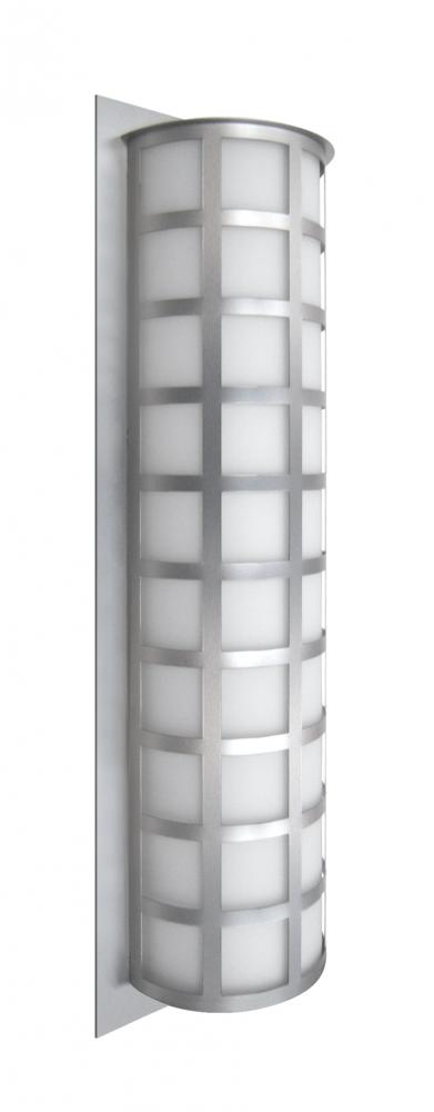 Besa Outdoor Scala 28 Silver White Acrylic 3x60W A19