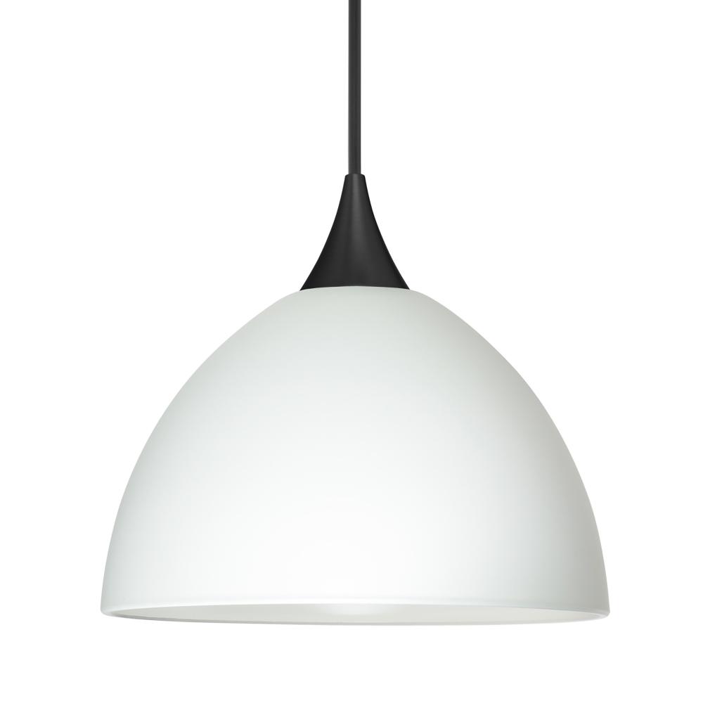 Besa Pendant Brella, Black Finish, White 1x50W MAX GY6.35 Base