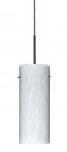 Besa Lighting 1JT-412319-BR - Besa Stilo 10 Pendant Bronze Carrera 1x100W Medium Base