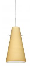 Besa Lighting 1JT-4124VM-LED-SN - Besa Cierro LED Pendant Vanilla Matte Satin Nickel 1x9W LED