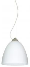 Besa Lighting 1KX-447007-SN - Besa Vila Cable Pendant Satin Nickel Opal Matte 1x60W Medium Base