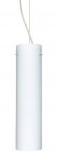 Besa Lighting 1KX-722407-LED-SN - Besa Stilo 16 LED Pendant Opal Matte Satin Nickel 1x9W LED