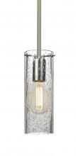 Besa Lighting 1TT-JUNI10CL-EDIL-SN - Besa, Juni 10 Stem Pendant, Clear Bubble, Satin Nickel, 1x4W LED Filament