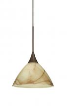 Besa Lighting 1XC-174383-BR - Besa Pendant Domi Bronze Mocha 1x50W Halogen