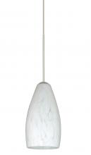 Besa Lighting 1XT-719819-SN - Besa Pendant Karli Satin Nickel Carrera 1x50W Halogen