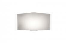 Besa Lighting 1WM-673006-LED-CR - Besa Jodi Wall Opal Glossy Chrome 1x5W LED