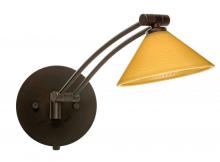 Besa Lighting 1WW-282490-BR - Besa Wall Kona Bronze Mango Starpoint 1x50W Halogen Gy6.35