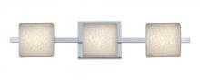 Besa Lighting 3WS-7873ST-LED-CR - Besa Wall Paolo Chrome Stucco 3x50W G9