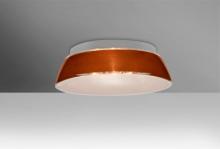 Besa Lighting 9664TNC - Besa, Pica 11 Ceiling, Tan Sand, 1x60W Medium base