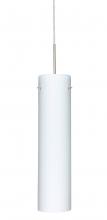 Besa Lighting J-722407-SN - Besa Pendant For Multiport Canopy Stilo 16 Satin Nickel Opal Matte 1x100W Medium Base