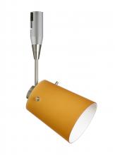 Besa Lighting RSP-511880-06-SN - Besa Spotlight With 6" Stem Tammi 3 Satin Nickel Amber Matte 1x50W Bipin MR16
