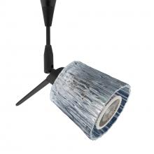Besa Lighting RSP-514500-LED-BK - Besa Nico 3 Spotlight Rsp Clear Stone Black 1x9W LED MR16