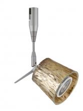 Besa Lighting RSP-5145GF-LED-SN - Besa Nico 3 Spotlight Rsp Stone Gold Foil Satin Nickel 1x9W LED MR16