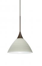 Besa Lighting RXP-1743KR-BR - Besa Pendant Domi Bronze Chalk 1x50W Halogen