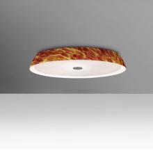 Besa Lighting SOPHI14ACC-LED - Besa, Sophi 14 Ceiling, Amber Cloud, 1x16W LED