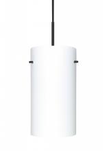 Besa Lighting 1VC-412007-BK - Besa Pendant Tondo 12 Black Opal Matte 1x150W A21