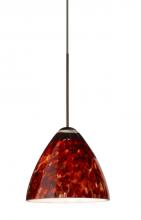 Besa Lighting 1XP-177941-BR - Besa Pendant Mia Bronze Garnet 1x50W Halogen