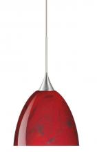 Besa Lighting 1XP-7570MA-SN - Besa Pendant Sasha Satin Nickel Magma 1x50W GY6.35