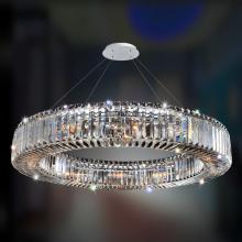 Kalco 11705-010-fr001 - Rondelle 35.5 Inch Pendant