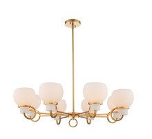 Kalco 513073WB - Ascher 8 Light Chandelier