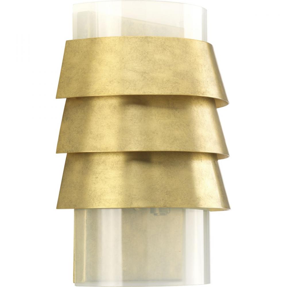 POINT DUMEÂ® by Jeffrey Alan Marks for Progress Lighting Sandbar Collection Brushed Brass Wall Sconc