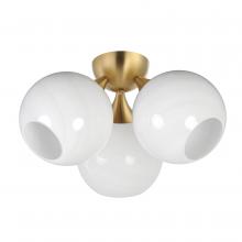 Maxim 21225MRNAB - Neve-Semi-Flush Mount