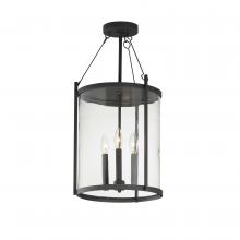 Maxim 30069CLBK - Belfry-Outdoor Pendant