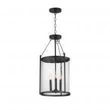 Maxim 30069HMBK - Belfry-Outdoor Pendant