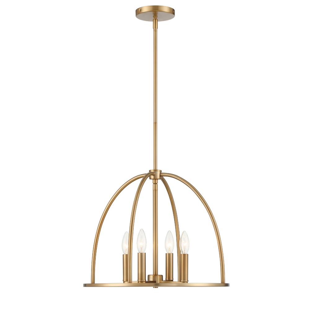 Abbott 18.25'' Vibrant Gold Chandelier