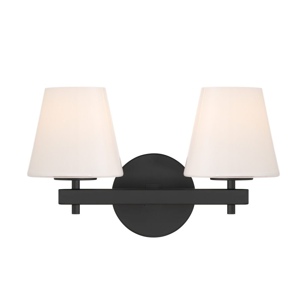 Colton 16'' Black Sconce