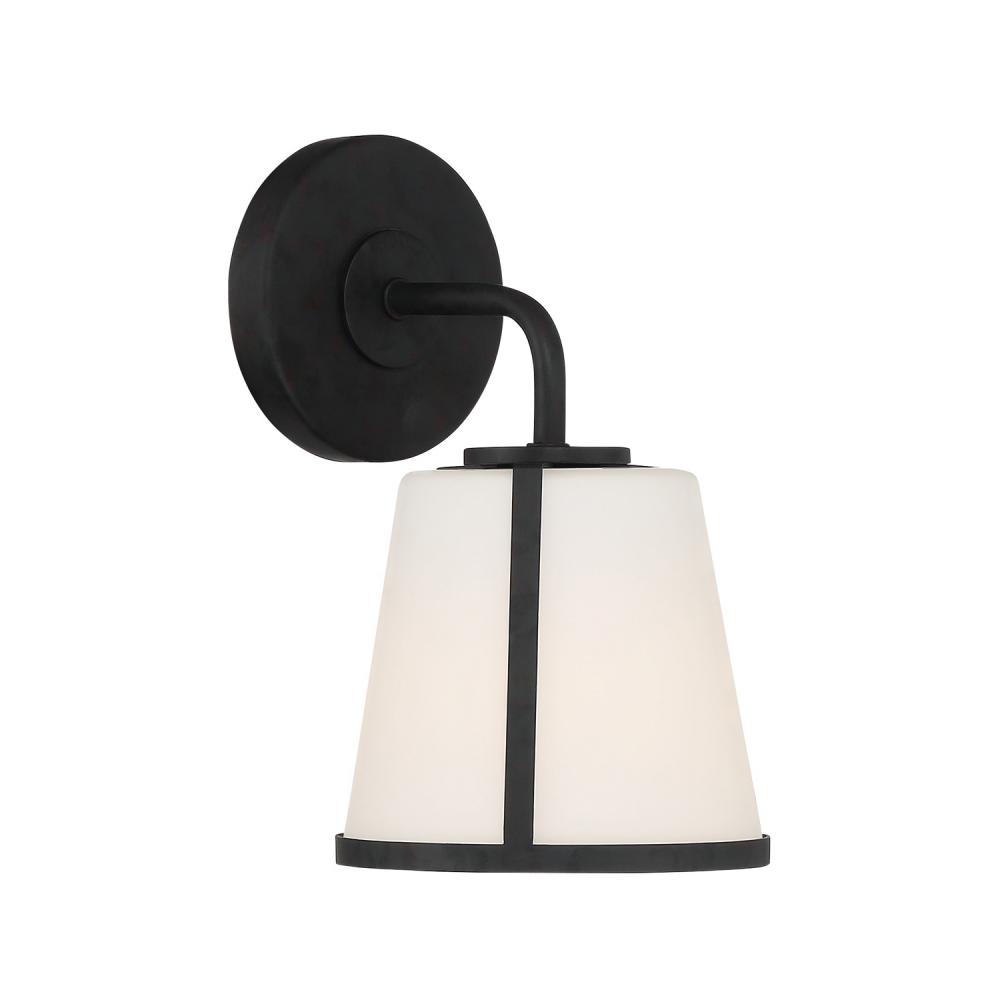 Fulton 6.25'' Black Sconce