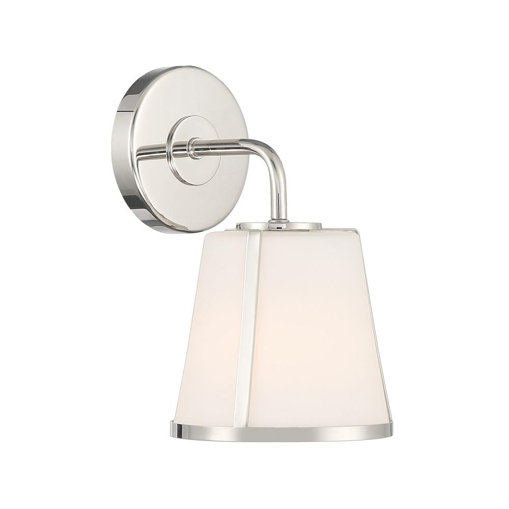 Fulton 6.25'' Polished Nickel Sconce