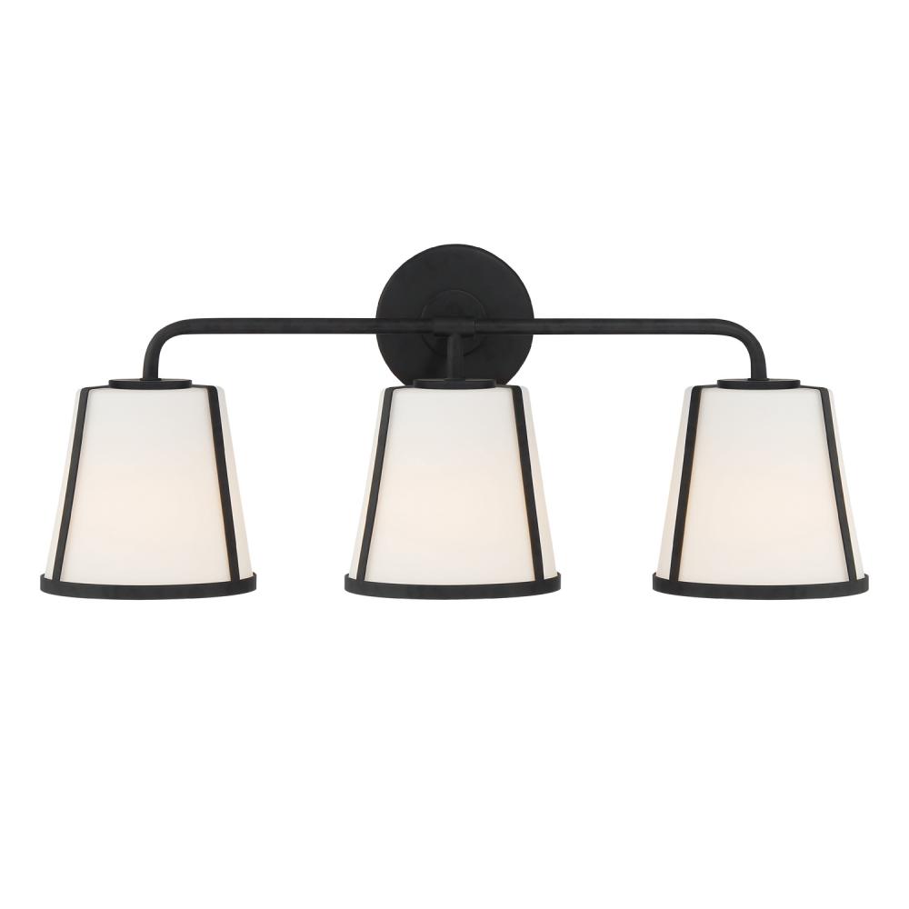 Fulton 23.25'' Black Bathroom Vanity