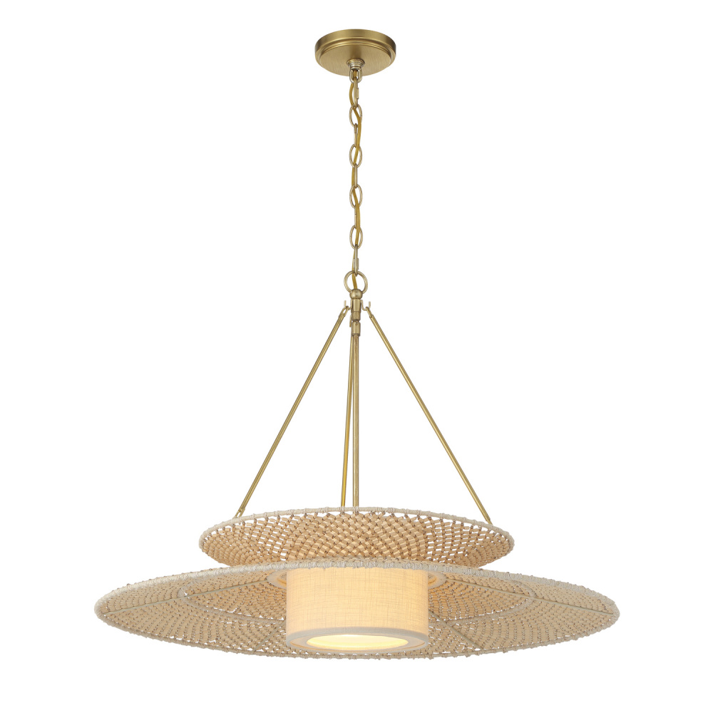 Juniper 29.5'' Soft Gold Chandelier