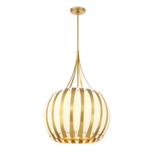Crystorama DRA-8003-LG - Daria 20.5'' Luxe Gold Chandelier