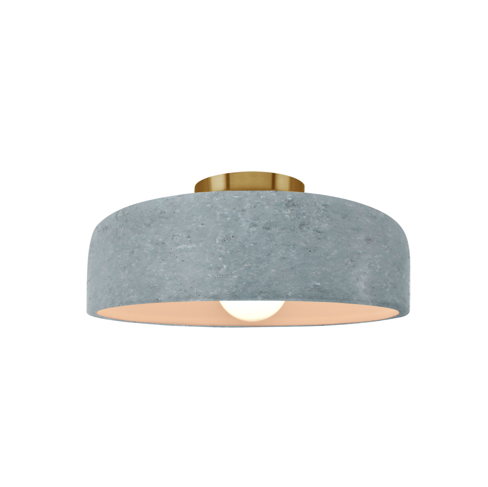 Small Spire LED Semi-Flush