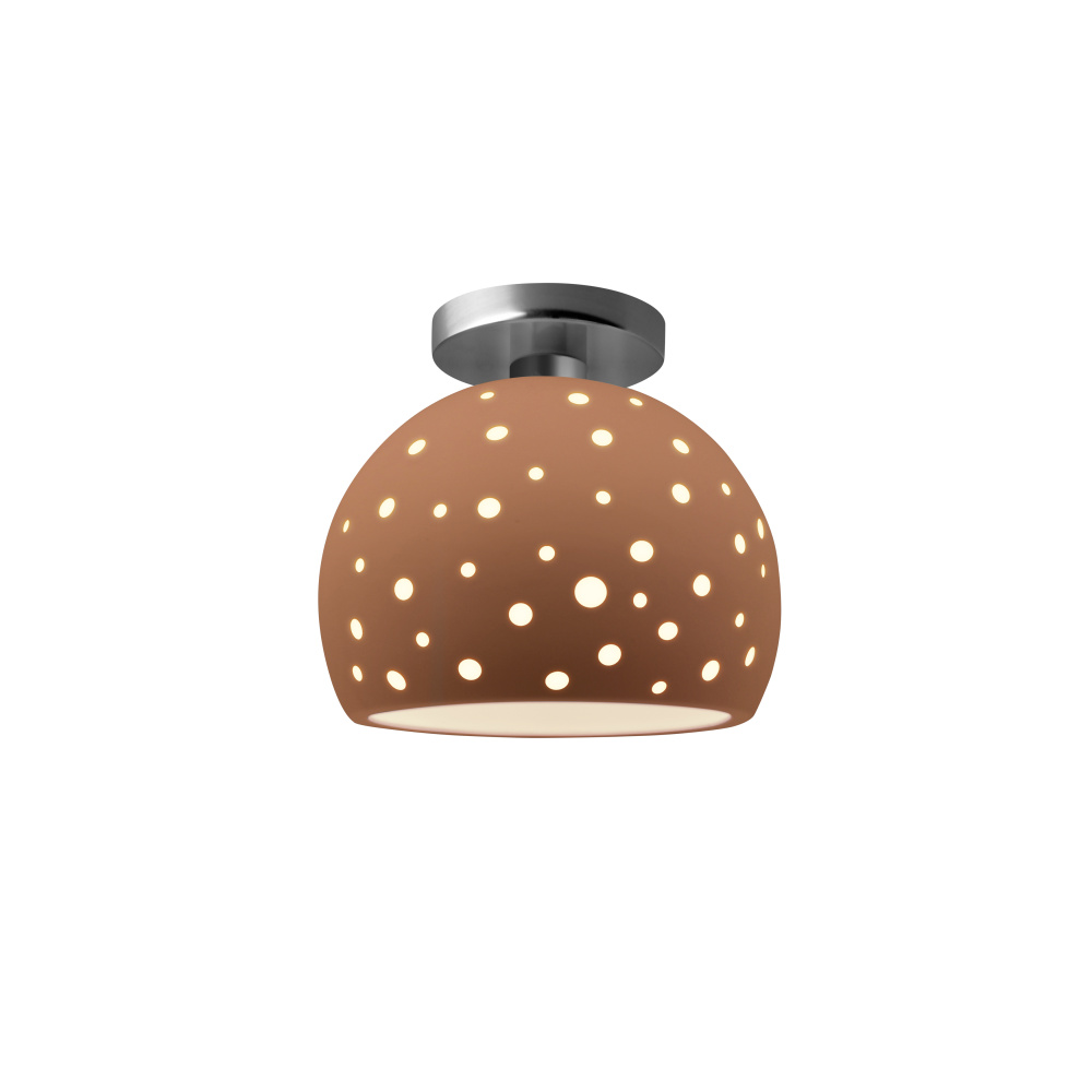 Perforated Small Globe Semi-Flush