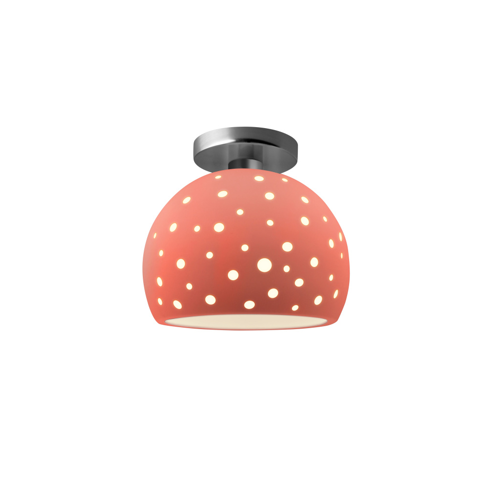 Perforated Small Globe Semi-Flush